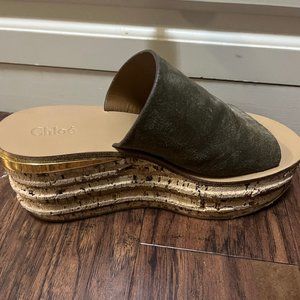 Chloe platform sandals